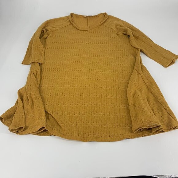 Canari Made in the USA Tunic Mustard Sweater No Size - Picture 1 of 10
